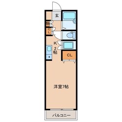 クリサンテーム21の物件間取画像